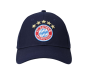 Preview: FC Bayern München - Baseballcap Logo Navy Unisex